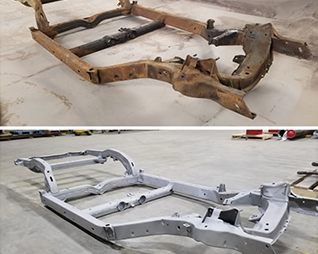 Sandblasting Car Chassis Services in Kansas City, MO
