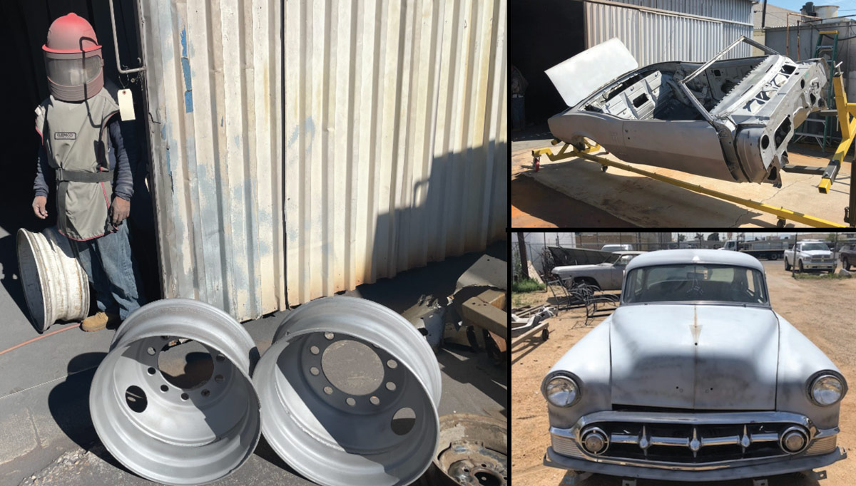 Sandblasting Vintage Auto Parts Services in KC, MO, KS